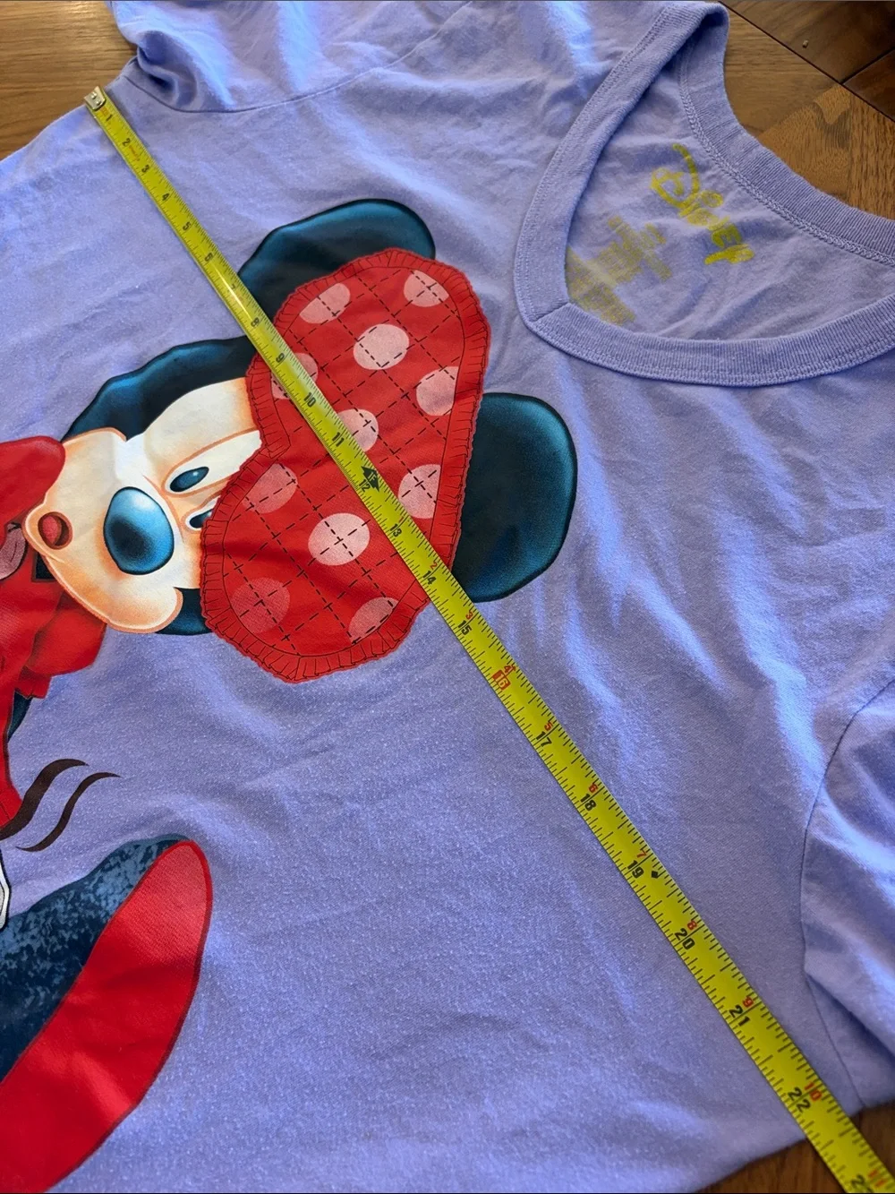 Disney Purple Minnie Morning Mouse Nightgown Sleep Shirt OSFM - Picture 6 of 7